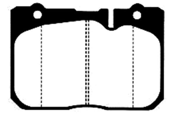 KAVO PARTS Комплект тормозных колодок, дисковый тормоз BP-9044